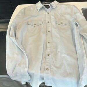 Cody James long sleeve light grey shirt